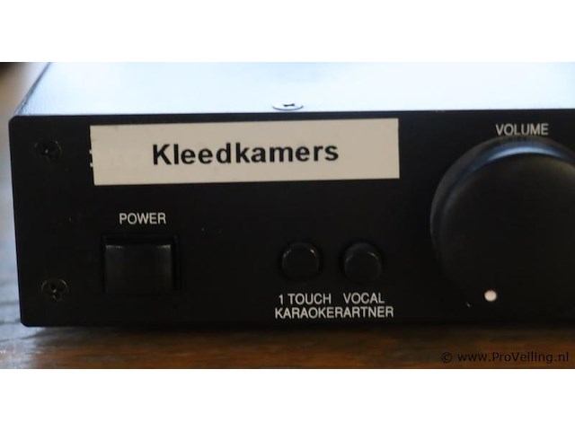 Monacor 1 touch vocal karaokerartner type sa-250/sw - afbeelding 2 van  5
