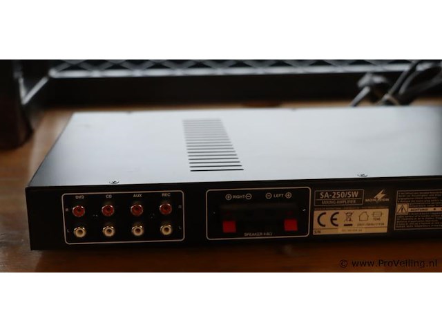 Monacor 1 touch vocal karaokerartner type sa-250/sw - afbeelding 4 van  5