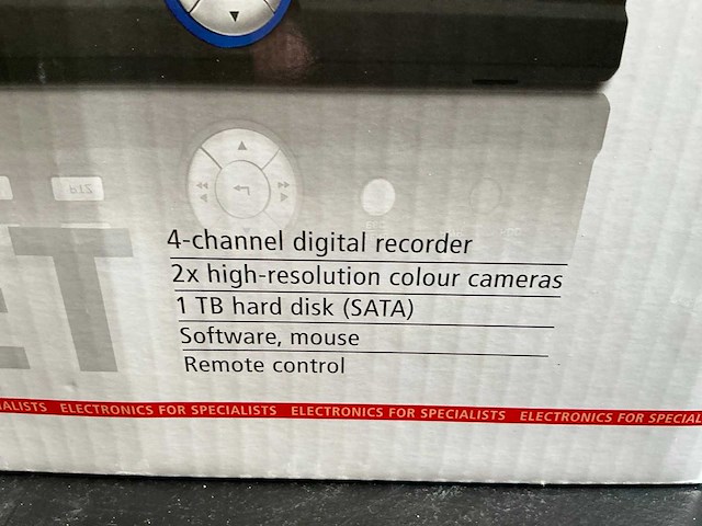 Monacor 1840 video surveillanceset (2x) - afbeelding 2 van  5