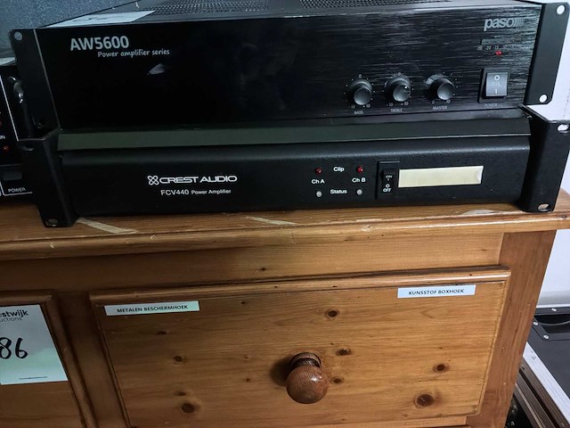 Monacor / crest / paso versterker (3x) - afbeelding 5 van  5