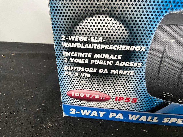 Monacor esp-232/ws wandspeaker (2x) - afbeelding 3 van  4