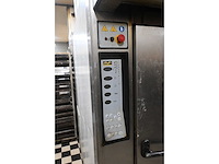 Mondal forni rotor basic 6080/g sx rvs rotatie bakkerijoven - afbeelding 3 van  5