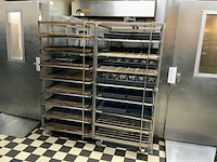 Mondial ferni rotor rvs bakkerijoven wagen (2x) - afbeelding 1 van  8