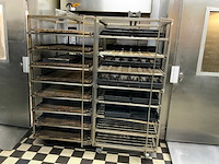 Mondial ferni rotor rvs bakkerijoven wagen (2x) - afbeelding 2 van  8