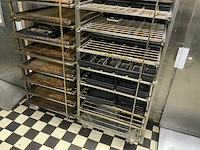 Mondial ferni rotor rvs bakkerijoven wagen (2x) - afbeelding 5 van  8