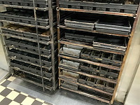 Mondial ferni rotor rvs bakkerijoven wagen (2x) - afbeelding 5 van  6