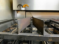 Mondial ferni rotor rvs bakkerijoven wagen (2x) - afbeelding 7 van  7