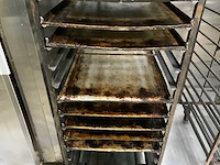 Mondial ferni rotor rvs bakkerijoven wagen (3x) - afbeelding 4 van  9