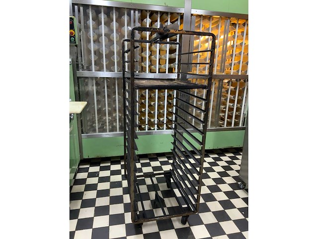 Mondial ferni rotor rvs bakkerijoven wagen (3x) - afbeelding 8 van  9