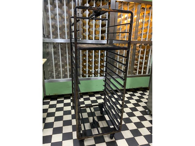 Mondial ferni rotor rvs bakkerijoven wagen (3x) - afbeelding 9 van  9