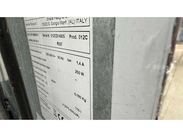 Mondial group - underline nx k - barkoeling - afbeelding 3 van  3