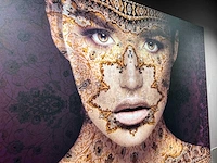 Mondiart aluart – “oriental woman” 180x120 cm - afbeelding 2 van  3