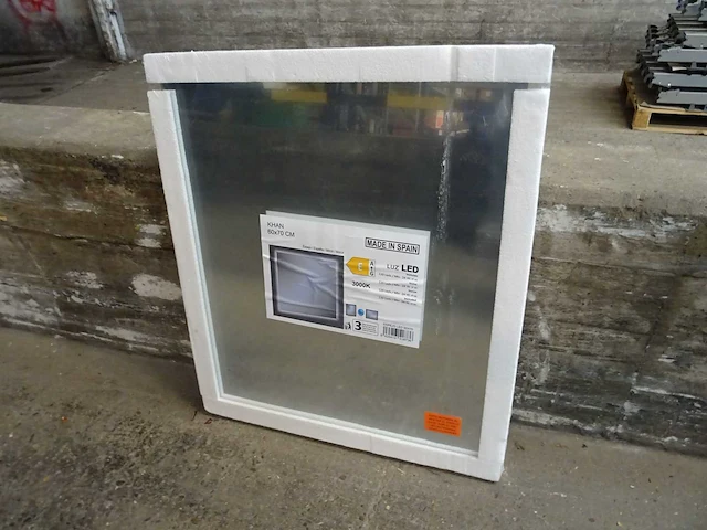 Mondiaz - bright - spiegel led verlichting 60x70cm - afbeelding 1 van  2