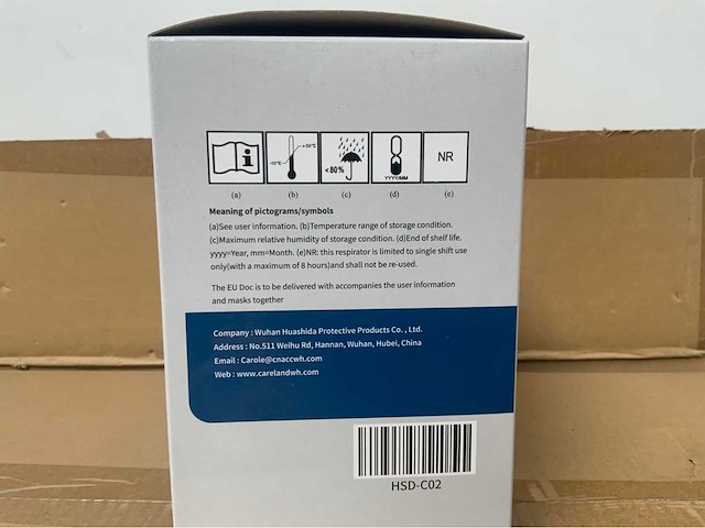 Mondkapje hsd-co2 ff2p (4800x) - afbeelding 12 van  15