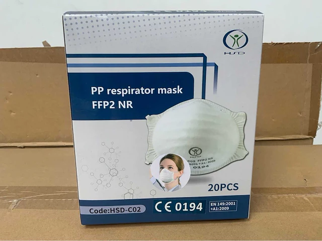 Mondkapje hsd-co2 ff2p (4800x) - afbeelding 11 van  15
