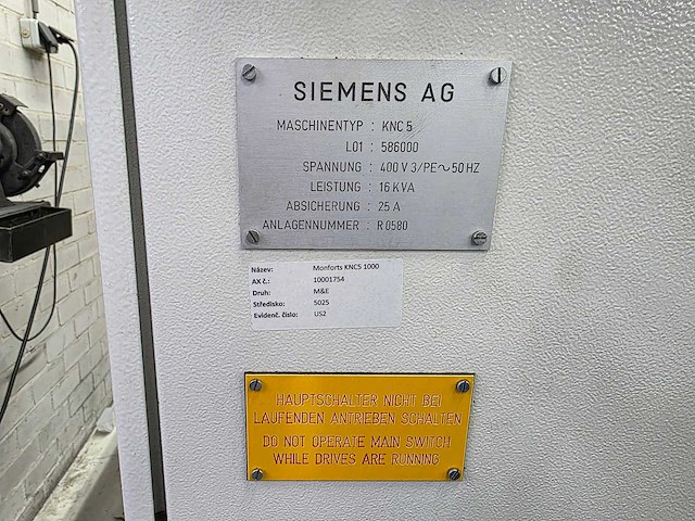 Monforts - 1999 - knc 5 - teach-in draaibank - afbeelding 11 van  20