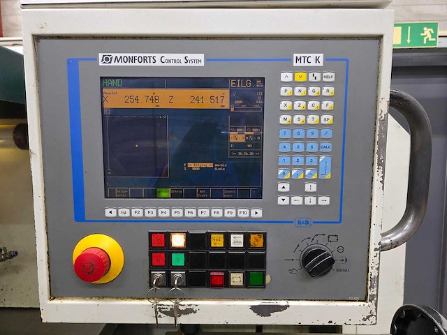 Monforts - 1999 - knc 5 - teach-in draaibank - afbeelding 12 van  20