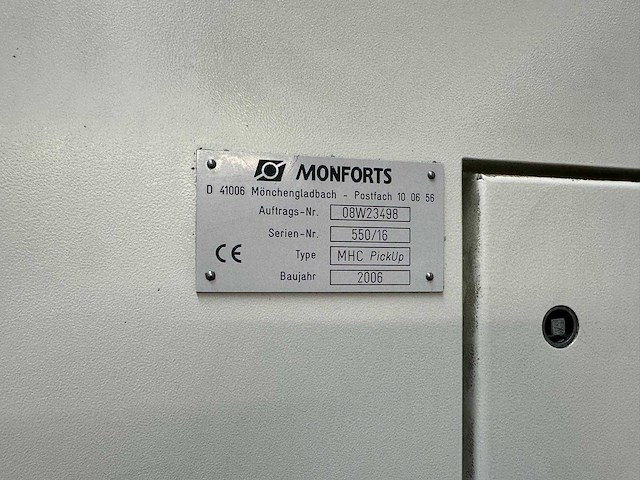 Monforts - 2006 - mhc-pickup - cnc-draaibank - afbeelding 4 van  14