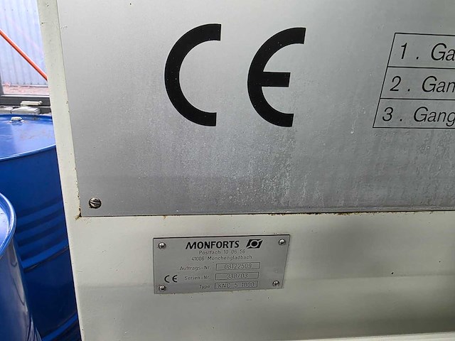 Monforts - knc 5 - teach-in lathe - 1999 - afbeelding 12 van  19
