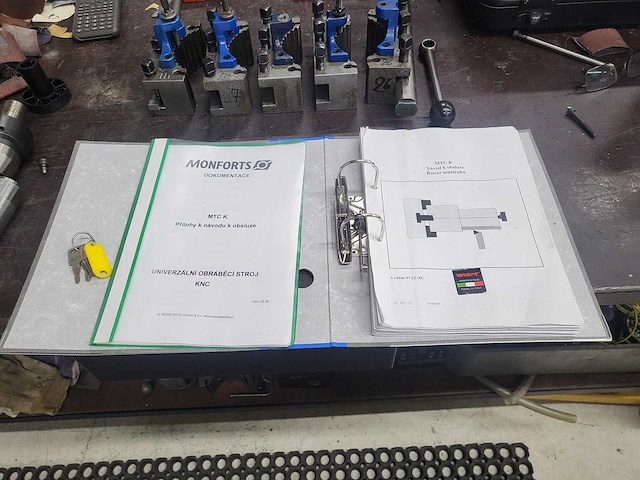 Monforts - knc 5 - teach-in lathe - 1999 - afbeelding 16 van  19