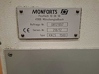 Monforts - knc 5 1500 - teach-in draaibank - afbeelding 8 van  13