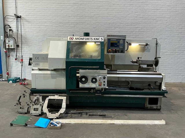 Monforts - knc5-1500 - teach-in lathe - 1999 - afbeelding 1 van  12