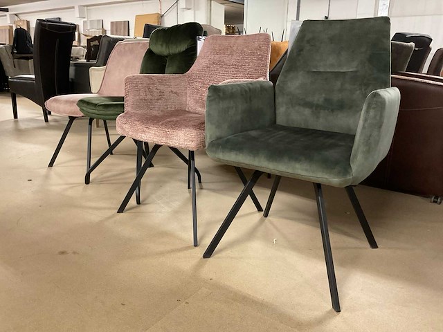 Monhi eetkamerstoelen (4x) - afbeelding 2 van  8