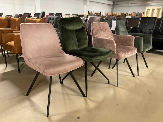 Monhi eetkamerstoelen (4x) - afbeelding 5 van  8