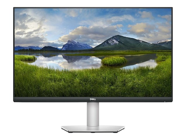 Monitor- dell, s2721ds 27 inch qhd ips - 75hz , platinum zilver - afbeelding 1 van  3