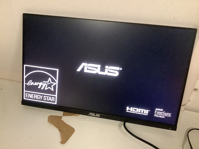 Monitor 24 inch, asus, vy249hge, zwart - afbeelding 1 van  8