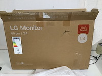 Monitor 24 inch, lg, ultrafine 24u411 a_b pc monitor, zwart - afbeelding 3 van  7
