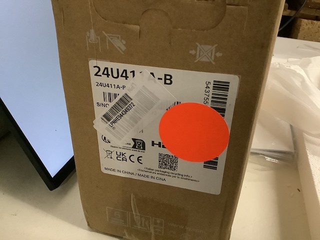 Monitor 24 inch, lg, ultrafine 24u411 a_b pc monitor, zwart - afbeelding 4 van  7