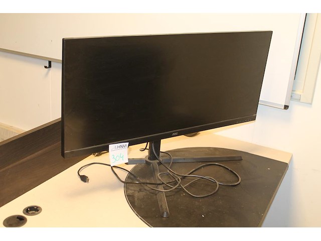 Monitor aoc u34g3 34 inch. - afbeelding 1 van  2