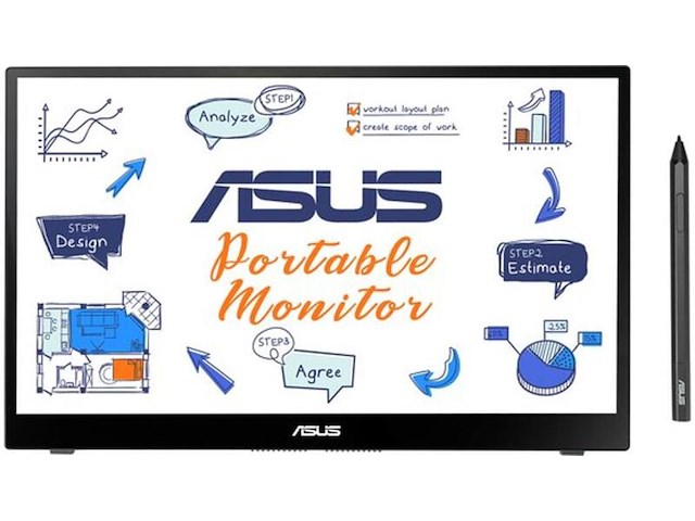 Monitor, asus, 90lm063v-b01170 - afbeelding 1 van  5