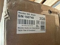 Monitor audio monitor 300 black vloerstaande speaker set - afbeelding 3 van  3