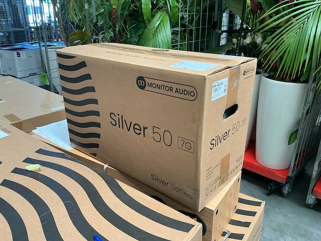 Monitor audio silver 50 7g ash speaker set - afbeelding 2 van  3