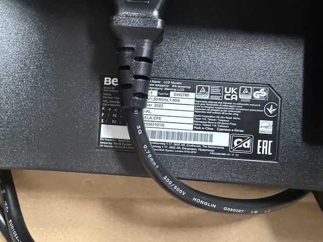 Monitor, benq, gw2780 - afbeelding 6 van  6