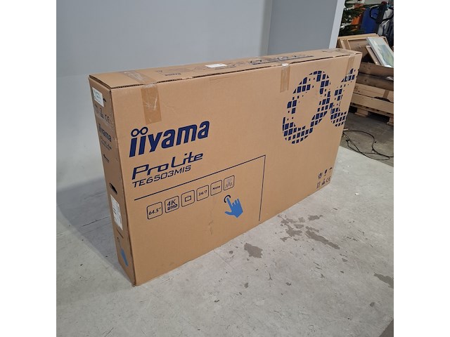 Monitor, iiyama, pro lite te6503mis - afbeelding 2 van  5