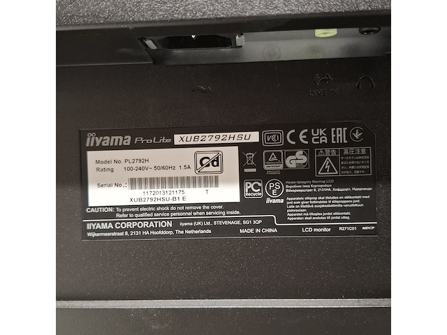 Monitor, iiyama, prolite | pl2792h - afbeelding 11 van  13