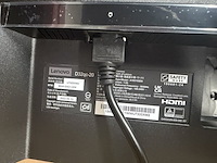 Monitor, lenovo, d32qc-20, zwart - afbeelding 8 van  9