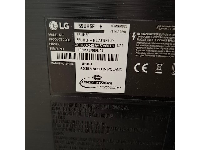 Monitor, lg, 55uh5f, 2021 - afbeelding 3 van  8