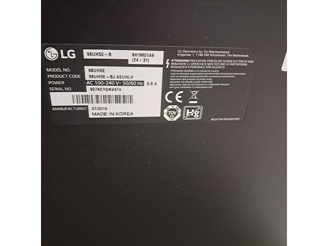 Monitor, lg, 98uh5e, 2019 - afbeelding 2 van  9