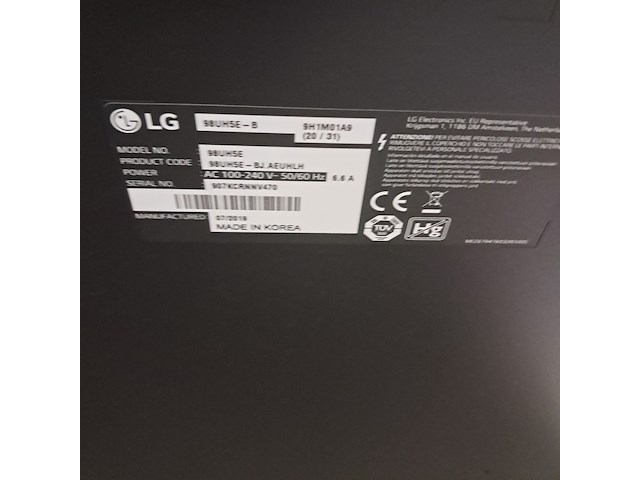 Monitor, lg, 98uh5e, 2019 - afbeelding 2 van  9