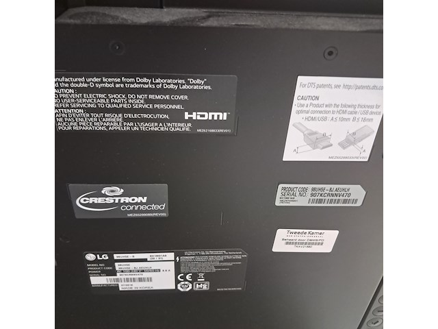 Monitor, lg, 98uh5e, 2019 - afbeelding 3 van  9