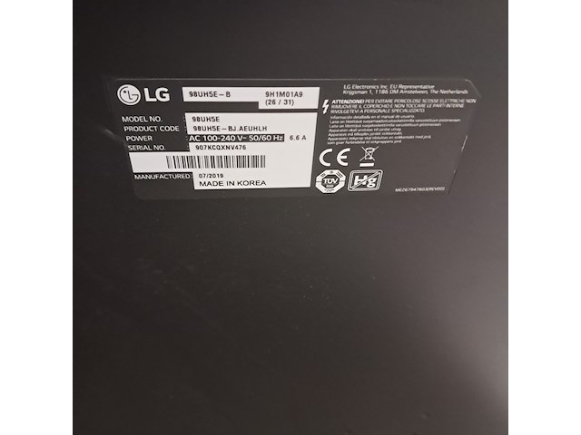 Monitor, lg, 98uh5e, 2019 - afbeelding 4 van  10
