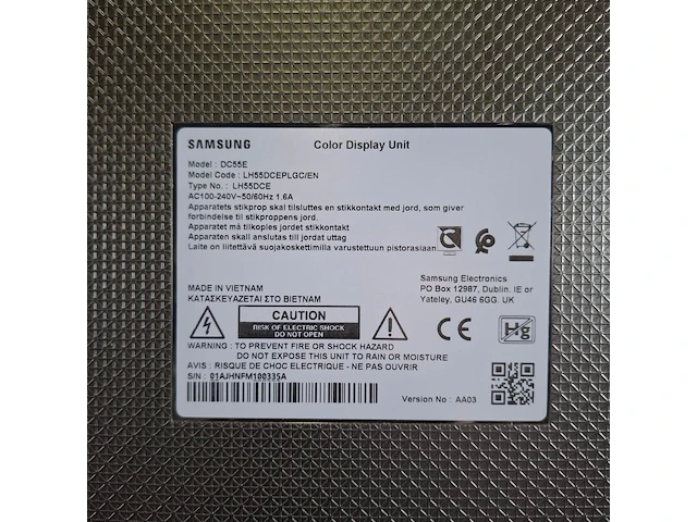 Monitor op verrijdbare standaard, samsung, dc55e - afbeelding 2 van  10
