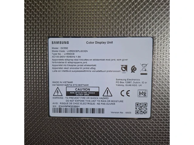 Monitor op verrijdbare standaard, samsung, dc55e - afbeelding 4 van  12