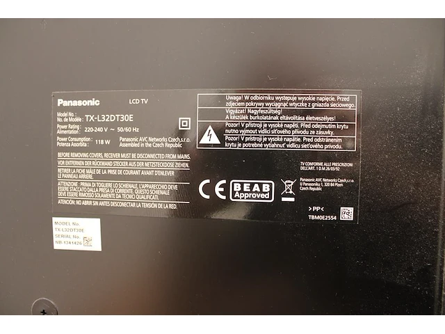 Monitor panasonic 32 inch. - afbeelding 4 van  4