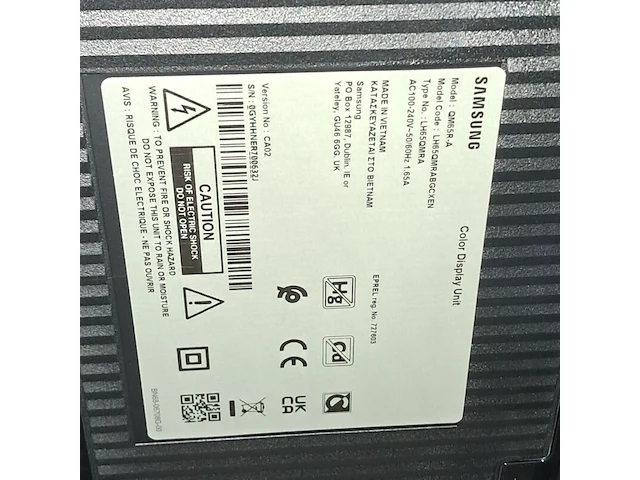 Monitor, samsung, qm65r-a - afbeelding 2 van  7