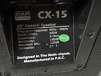 Monitor set in flightcase - afbeelding 18 van  25